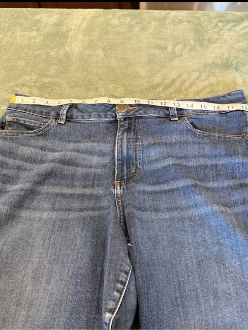 Lee Modern Series Curvy Fit Denim Shorts Blue Women’s Size 16 (Estimate) - Picture 5 of 10